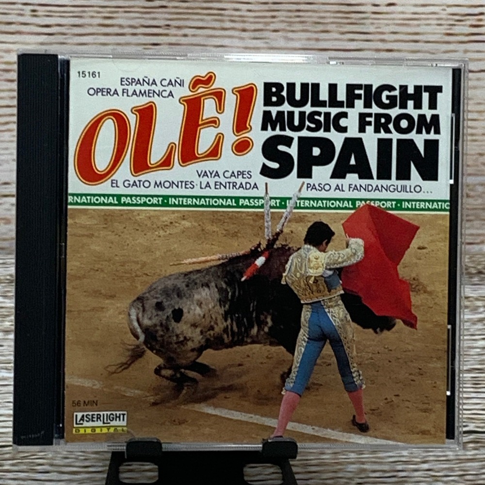 Ole! Bullfight Music From‎ Spain [1994 CD] LaserLight Digital Opera Flamenca